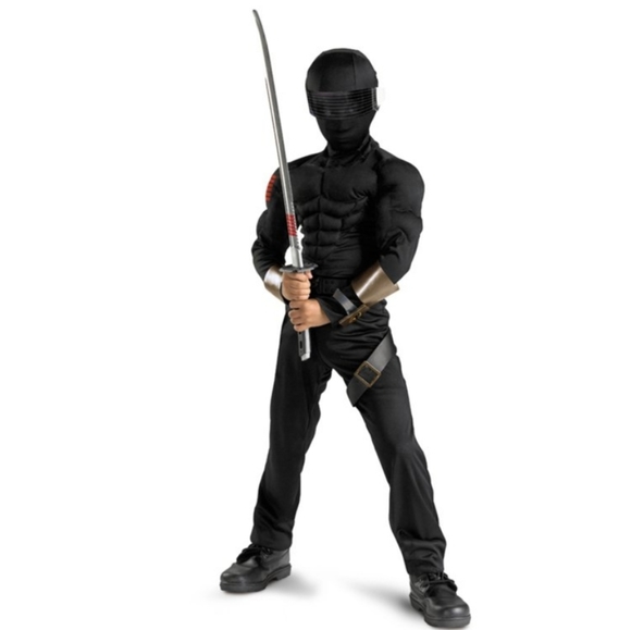 Boys "G.I. Joe (Snake Eyes)" Costume - Picture 5 of 5